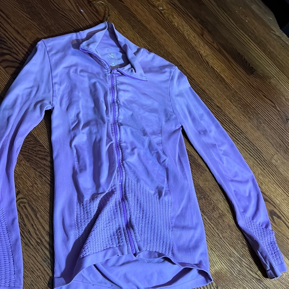 Lavender athletic sweater